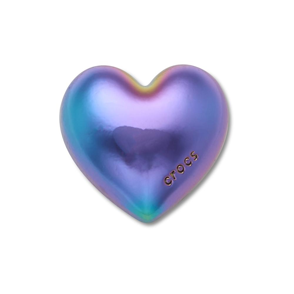 Jibbitz™ Coração Bolha Iridescente UNICO