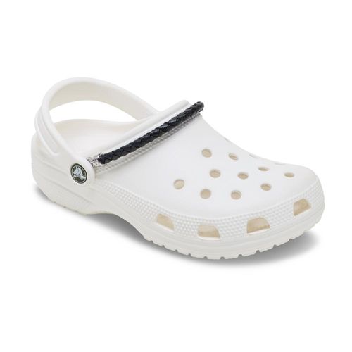 Corrente de Rebite de Couro VG Prata