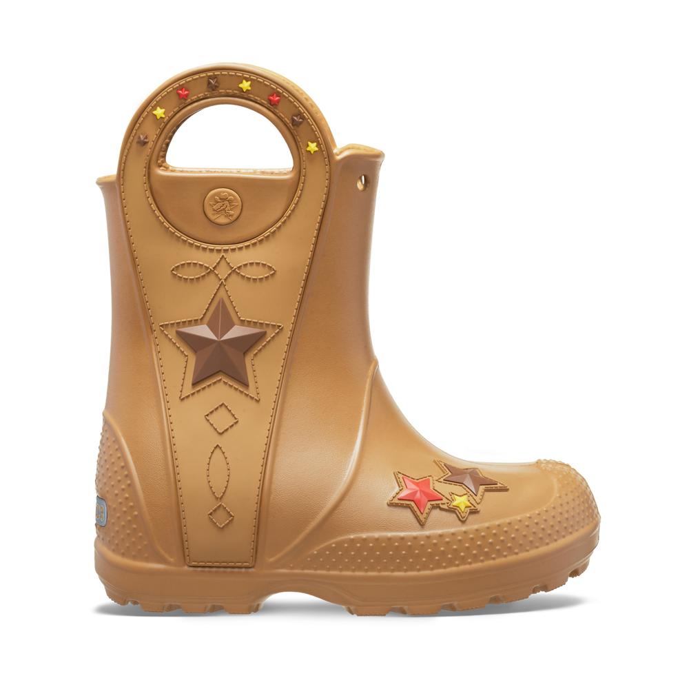 Bota Crocs Handle It Western Boot Juvenil UMBER 32