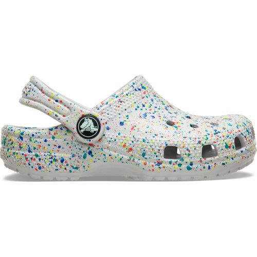 Classic Glow Paint Splatter Clog Infantil