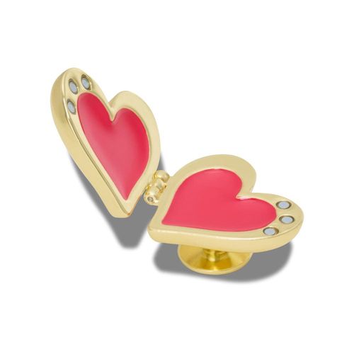 Coração de Bolha Dourado