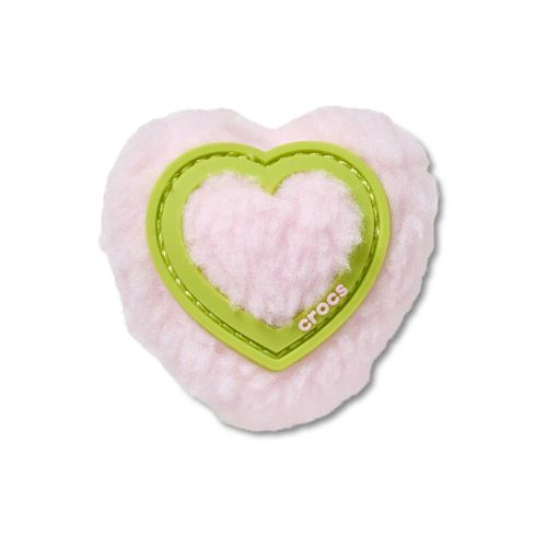 Coração Rosa de Pelúcia