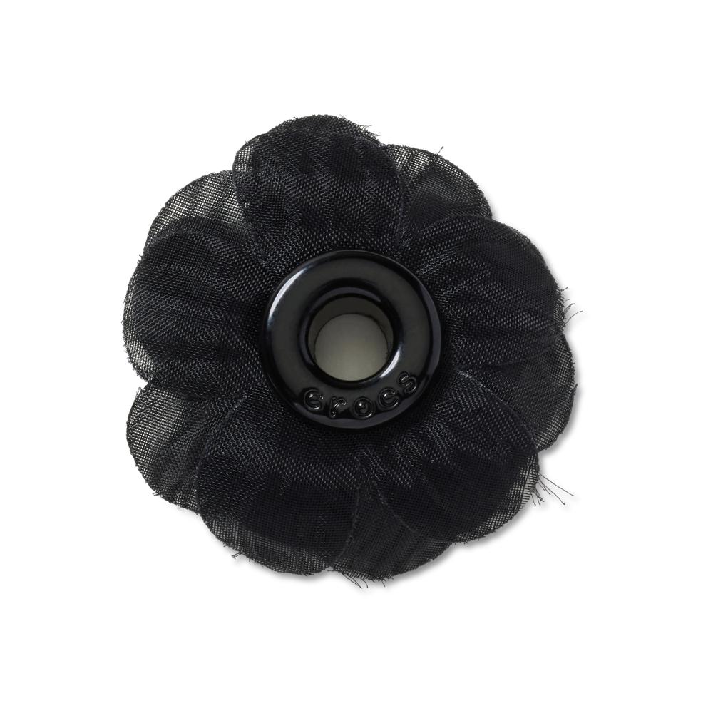 Jibbitz™ Ilhós de Chiffon Preto UNICA