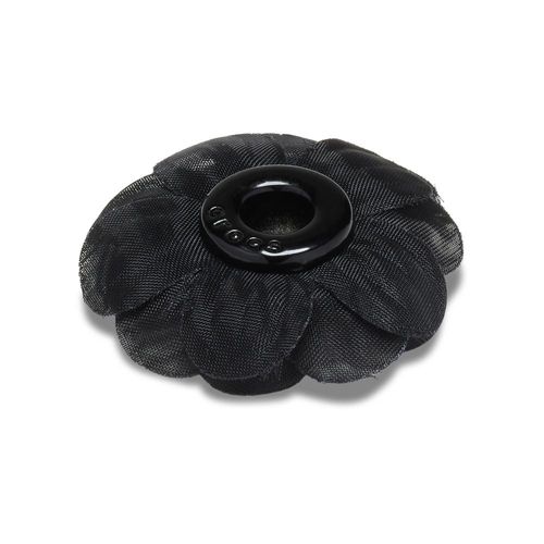 Ilhós de Chiffon Preto