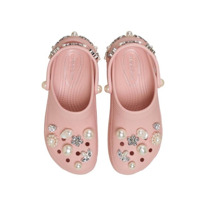 Sandália Crocs x Simone Rocha Classic Platform Clog PINK ROSE