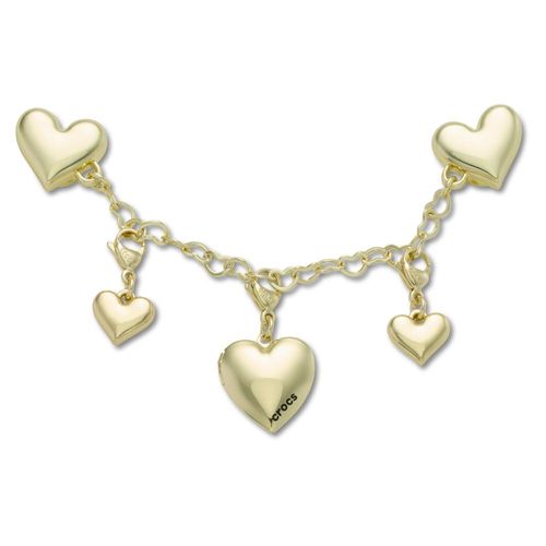 Corrente de Corações Dourados