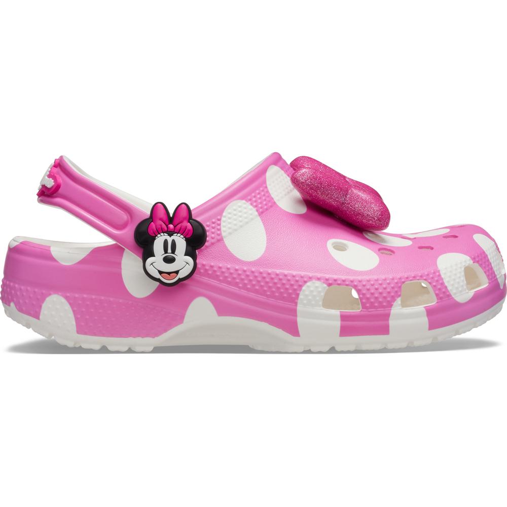 Sandália Crocs Minnie Mouse Classic Clog Infantil MULTI 22