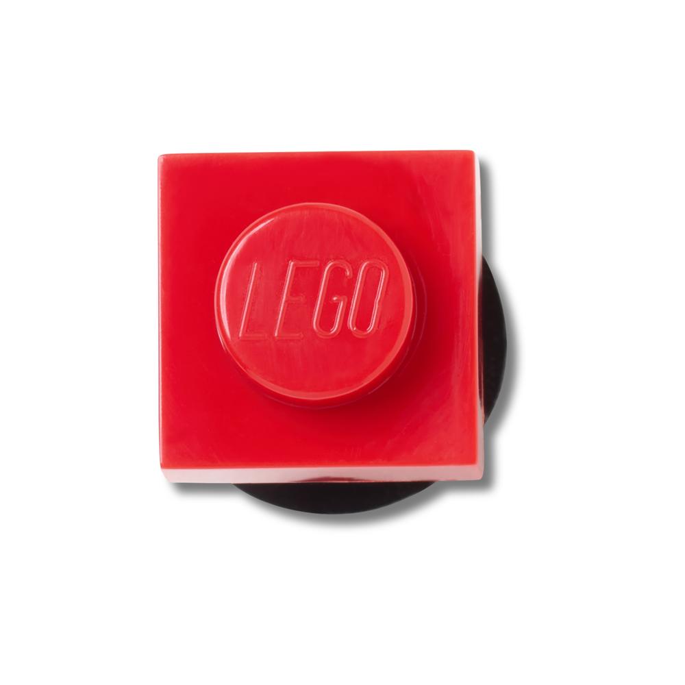 Jibbitz™ Lego Bloco Vermelho 1x1 UNICA