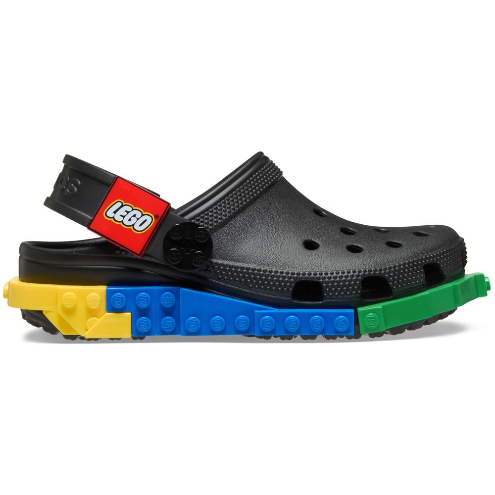 Sandália Crocs Lego System Clog Juvenil BLACK 29