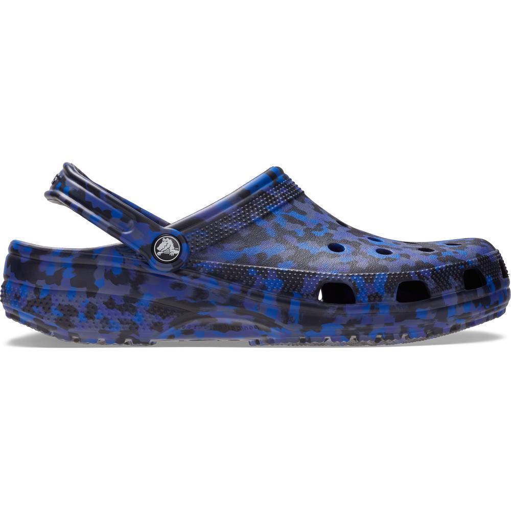Sandália Crocs Classic Confetti Clog BLUE BOLT/MULTI 36