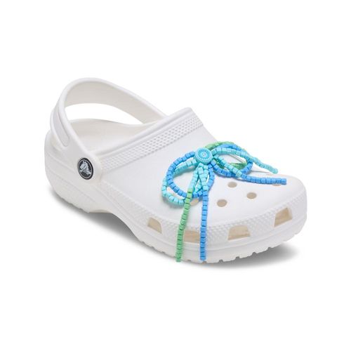 Laço de Contas Azuis e Verdes