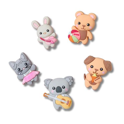 Amigos Animais Fofinhos Pack Com 5 Peças