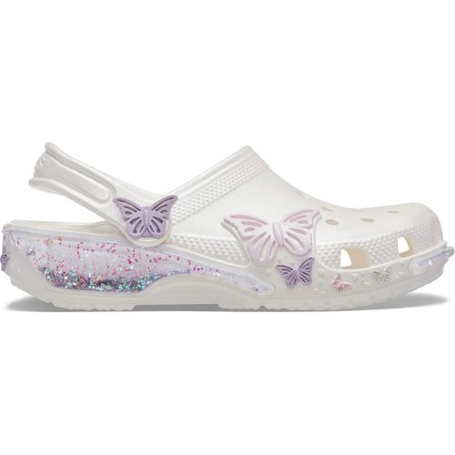 Classic Butterfly Sparkle Shaker Clog Juvenil