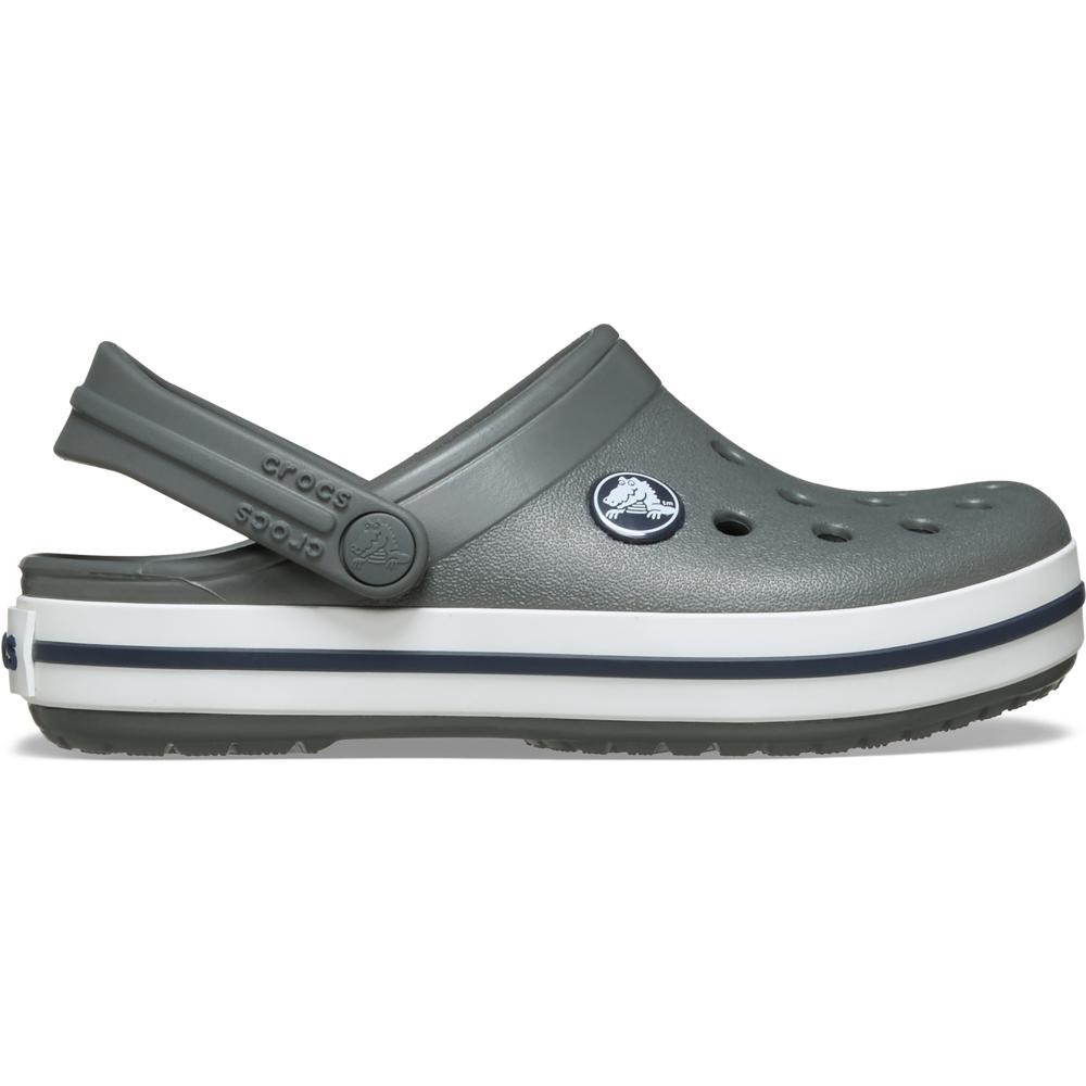 Sandália Crocs Crocband Clog Infantil SLATE GREY/NAVY 22