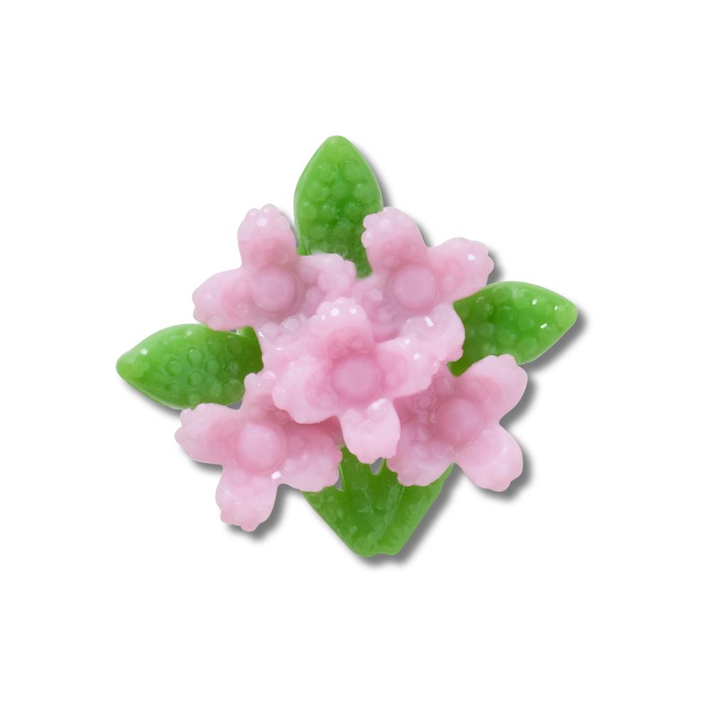 Jibbitz™ Buquê Rosa Com Miçangas UNICO
