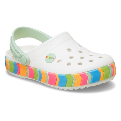 Crocband Chevron Band Clog Infantil