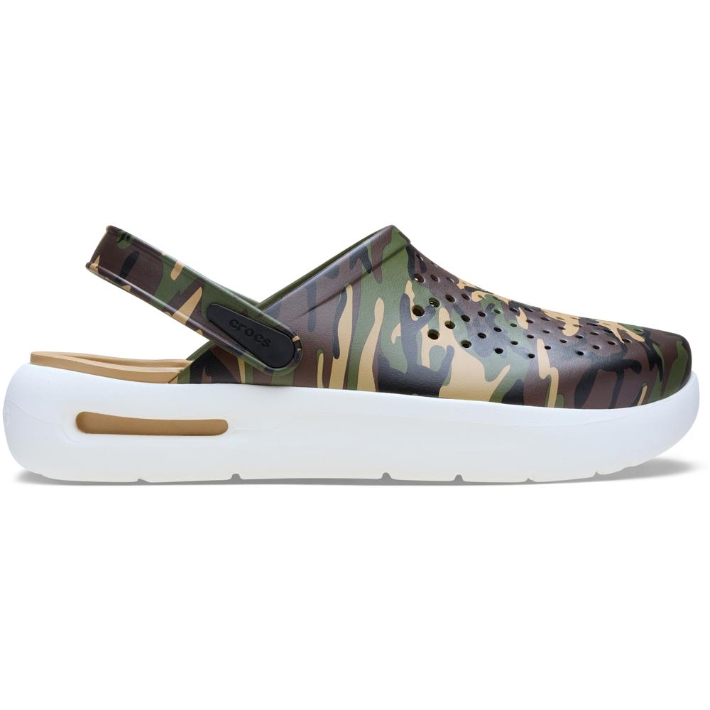 Sandália Crocs Inmotion Camouflage Clog ARMY GREEN/MULTI 35