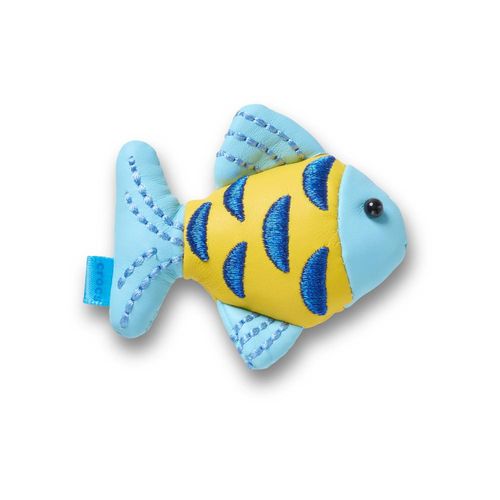 Peixe Azul e Dourado Brilhante