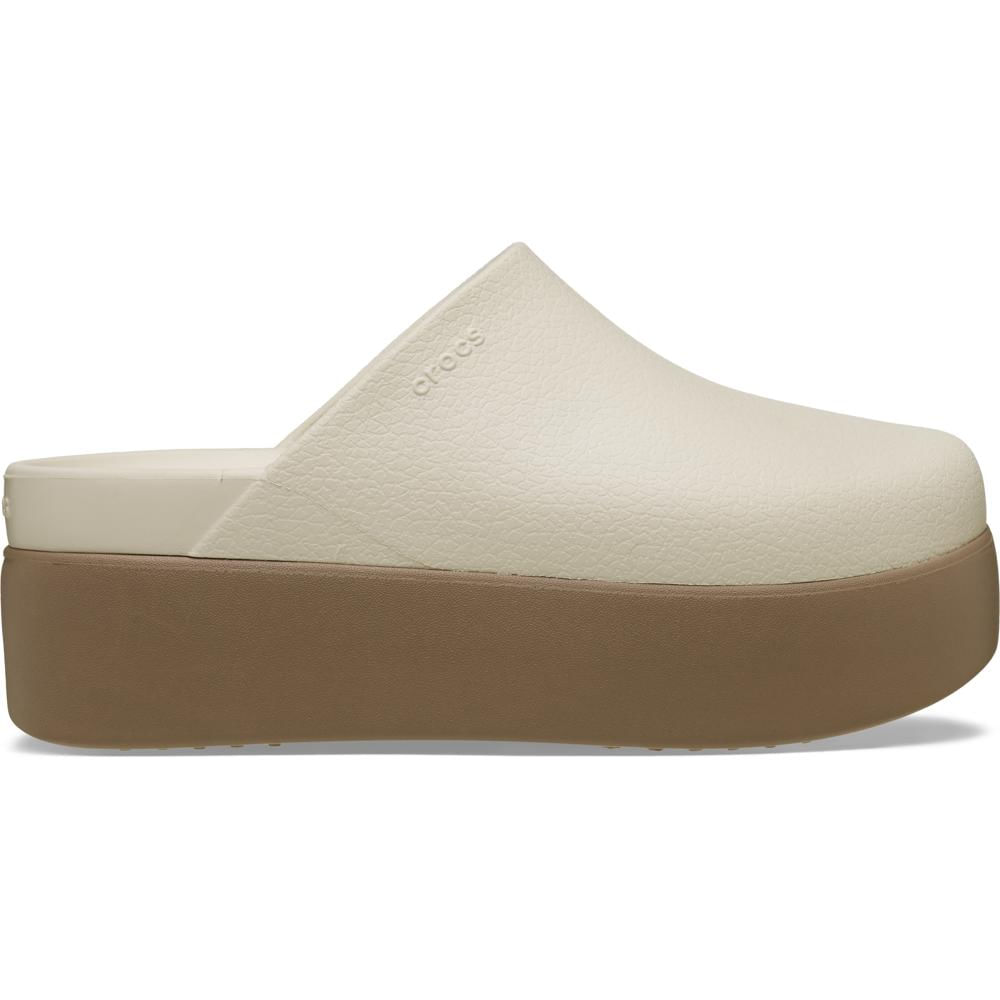 Sandália Crocs Dylan Platform Clog FRAPPÉ/LATTE 34