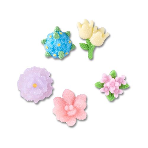Flores de Miçangas Pack Com 5 Peças