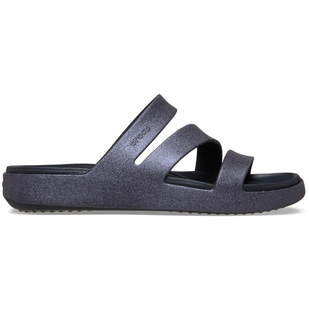 Sandália Crocs Getaway Glimmer Strappy Sandal DEEP NAVY 35