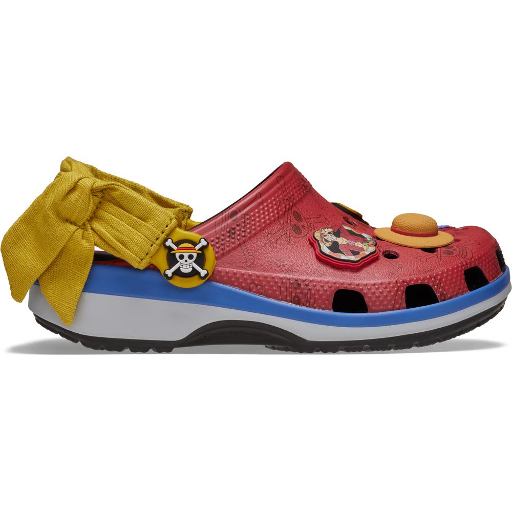 Sandália Crocs One Piece Luffy Classic Clog Juvenil MULTI 29