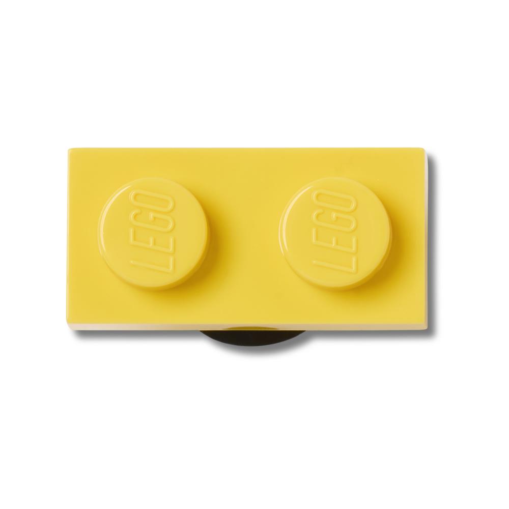 Jibbitz™ Lego Bloco Amarelo 1x2 UNICA