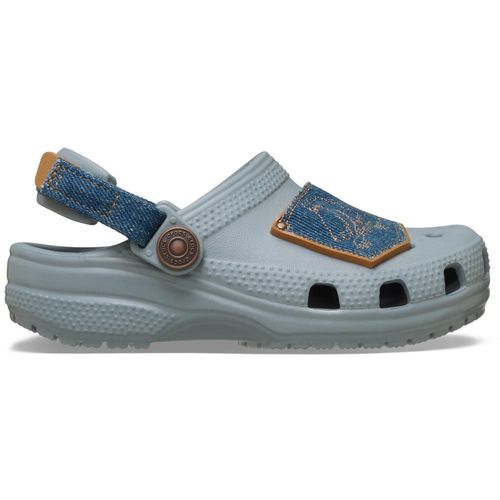 Classic Denim Adjustable Backstrap Clog Infantil