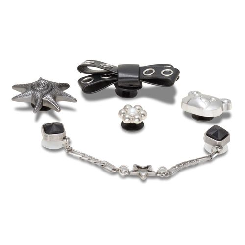 Punk Fofo Prateado Pack Com 5 Peças