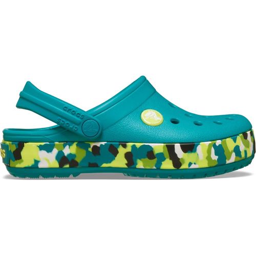 Crocband Glow Confetti Band Clog Infantil