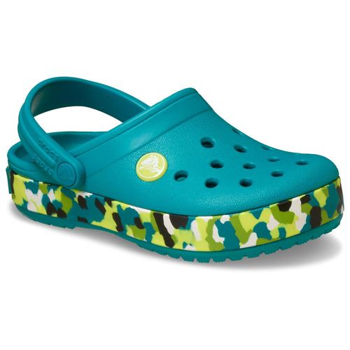 Crocband Glow Confetti Band Clog Infantil