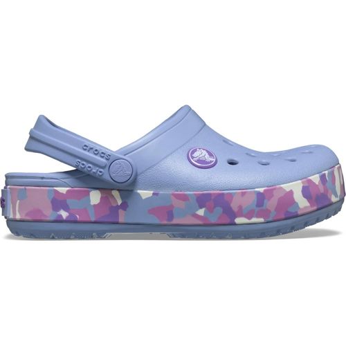 Crocband Glow Confetti Band Clog Infantil