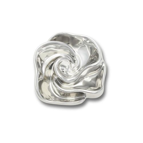 Espiral de Flor Prateada