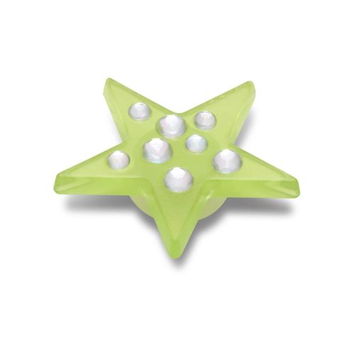 Estrela Verde Com Gemas