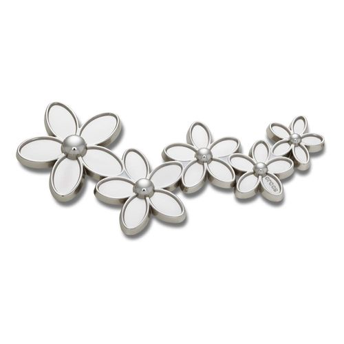 Mega Agrupamento De Flores Prateadas