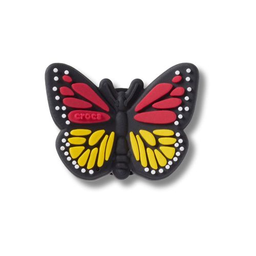 Borboleta Preta e Vermelha