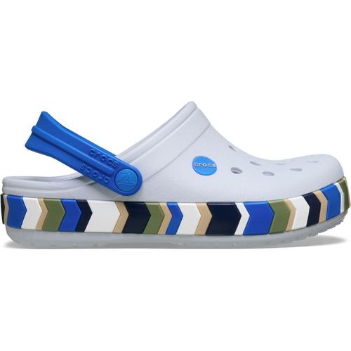 Crocband Chevron Band Clog Juvenil