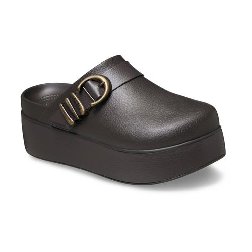 Dylan Platform Boho Buckle Clog