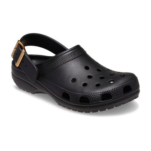 Classic Metallic Buckle Clog