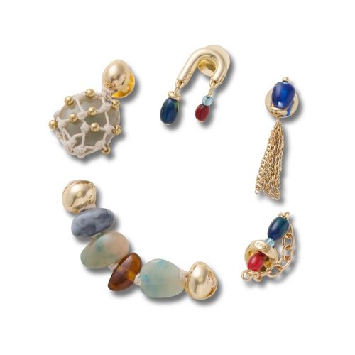 Pedras Com Dourado Pack Com 5 Peças