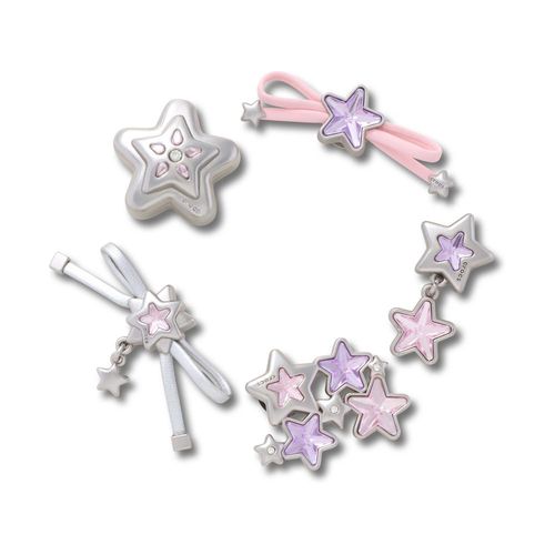 Estrelas e Laços Pack Com 5 Peças
