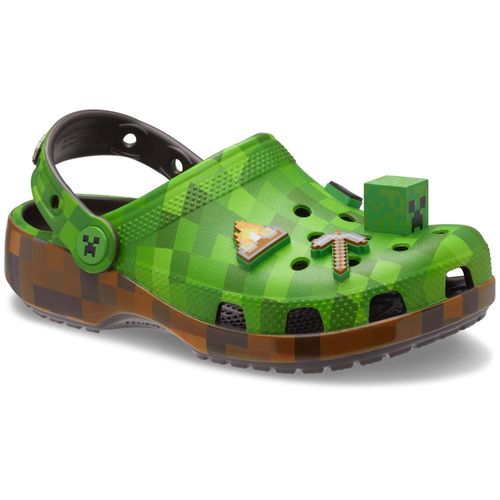 Minecraft Green Classic Clog Juvenil